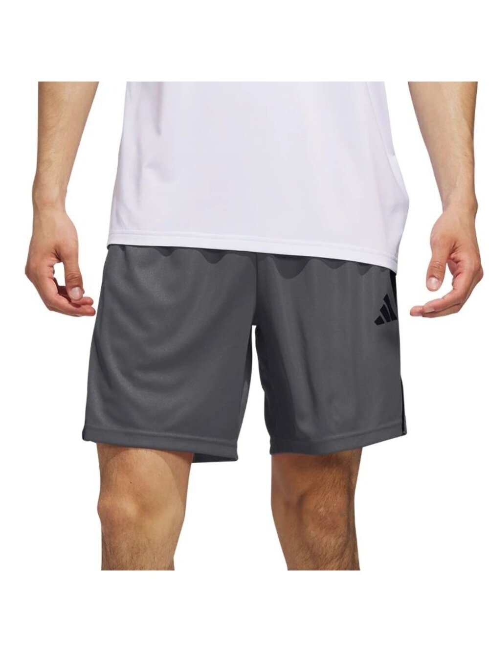 NWT Adidas Men's S Gray Athletic Shorts